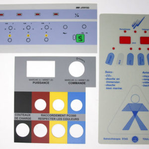 Etiquettes sur Lexan - Serilec